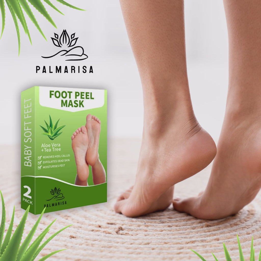 Aloe Vera Foot Peel Mask 2 Pack